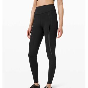 Lululemon 28" Gloss Trim Run Super High-Rise Tight - Size 4